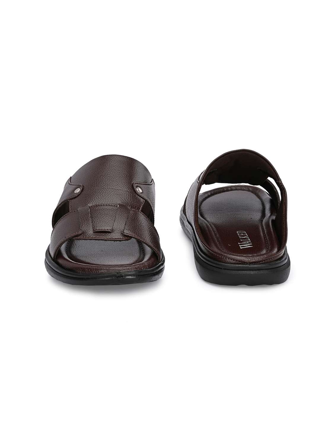 Men Solid Slip On Sandal - 22610515 -  Standard Image - 2