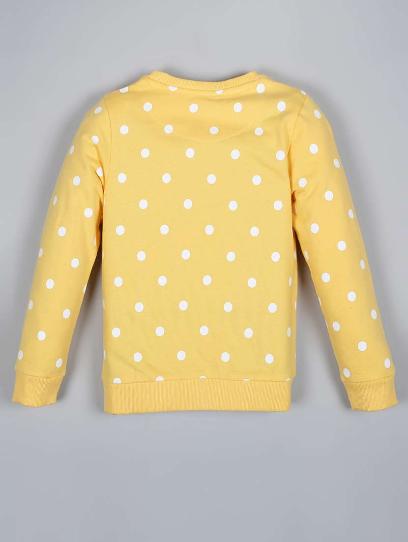 girls printed long sleeves regular fit sweatshirt - 22610550 -  Standard Image - 2