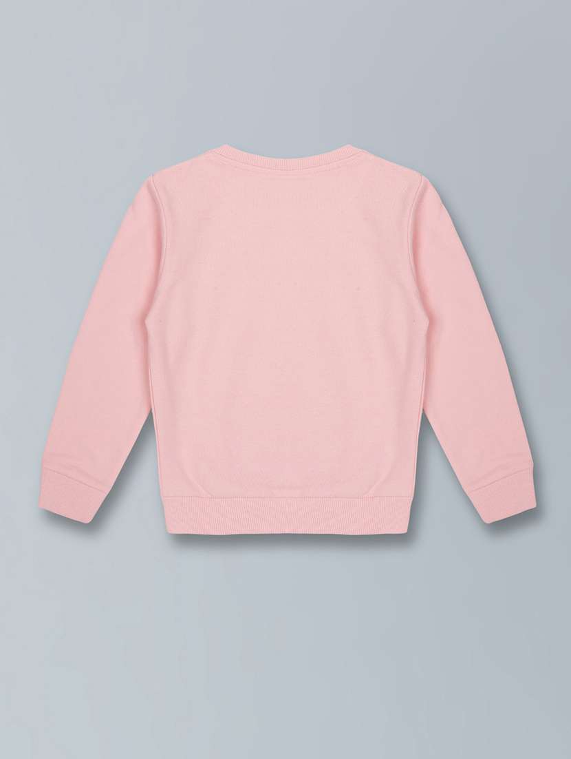girls printed long sleeves regular fit sweatshirt - 22610553 -  Standard Image - 2