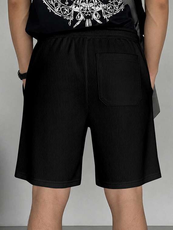 men self design mid rise regular fit shorts - 22610715 -  Standard Image - 2