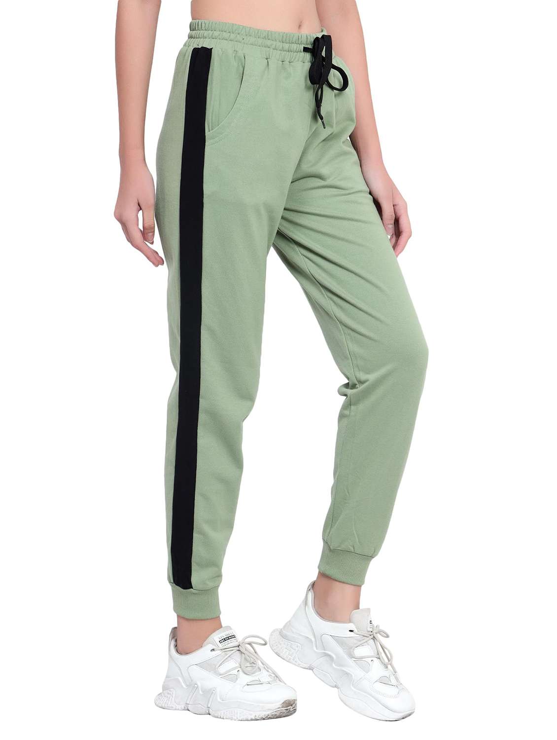 women tapered mid rise regular fit jogger - 22615014 -  Standard Image - 2