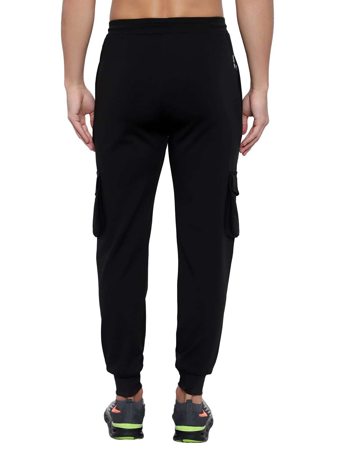 men typographic mid rise regular fit jogger - 22615255 -  Standard Image - 2