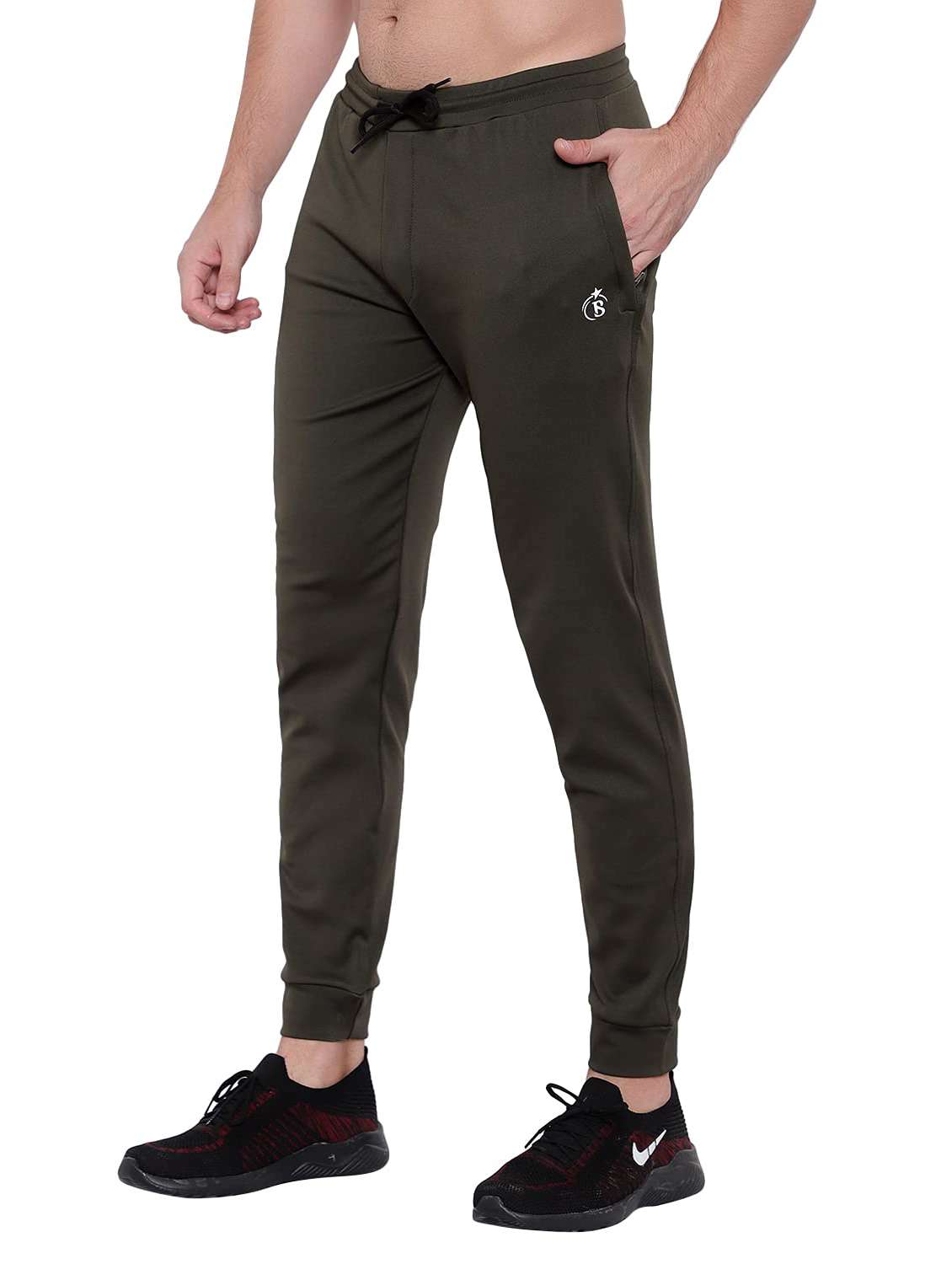 men typographic id rise regular fit jogger - 22615280 -  Standard Image - 2