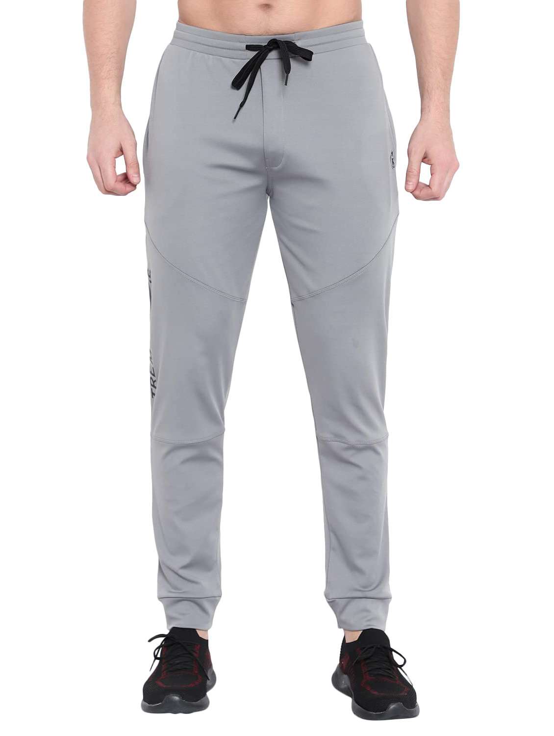 men typographic mid rise jogger