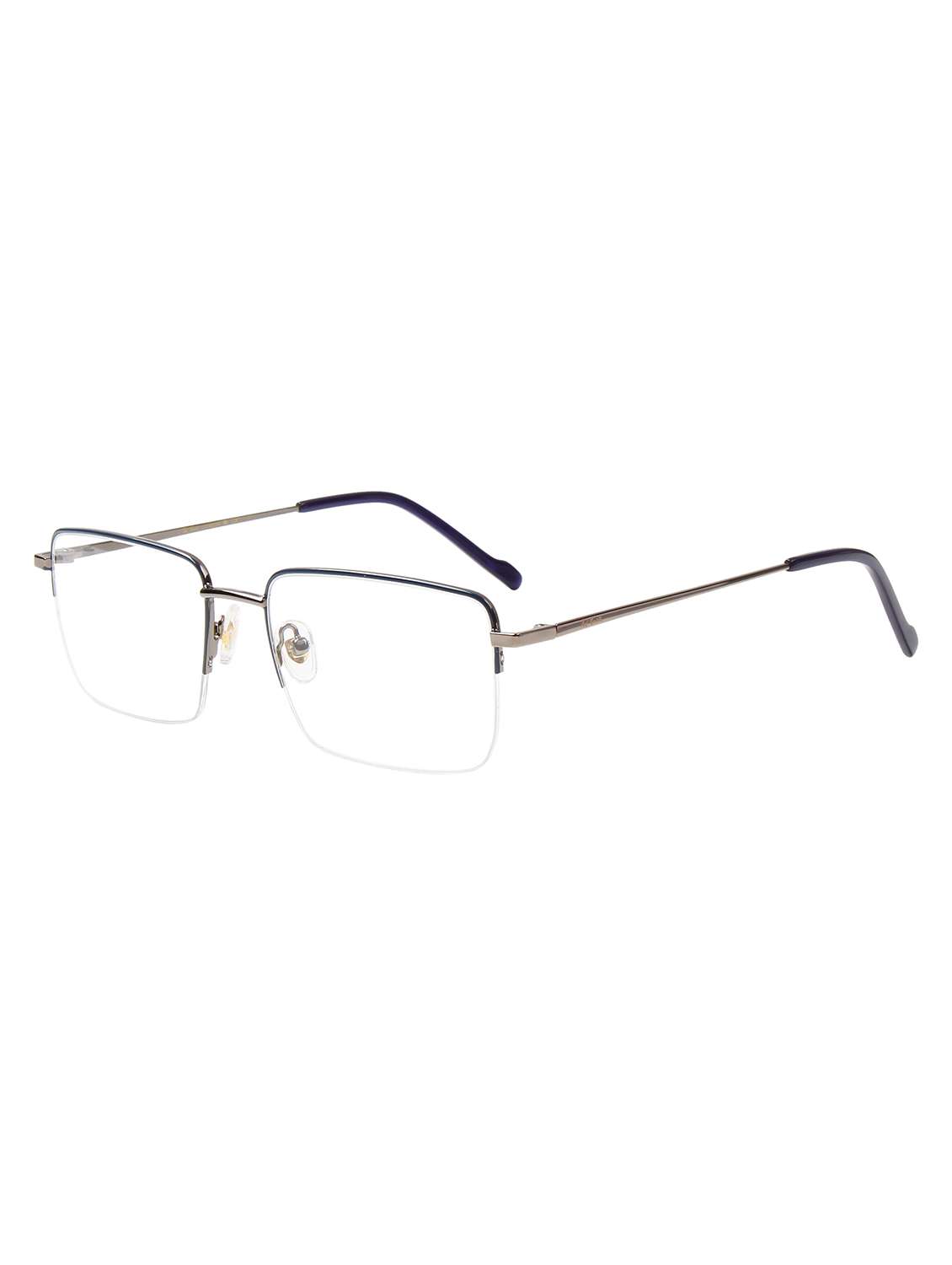 ted smith unisex blue half rim rectangle frame - 22615438 -  Standard Image - 2