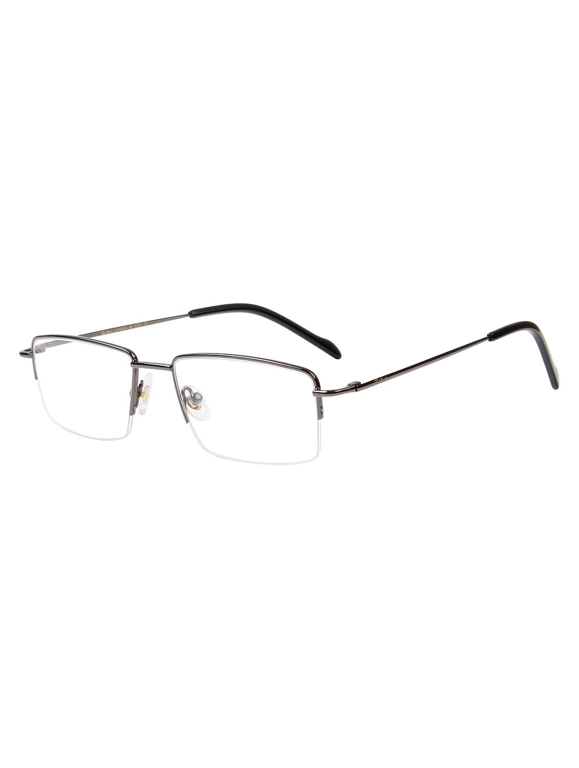 ted smith unisex grey half rim rectangle frame - 22615447 -  Standard Image - 2