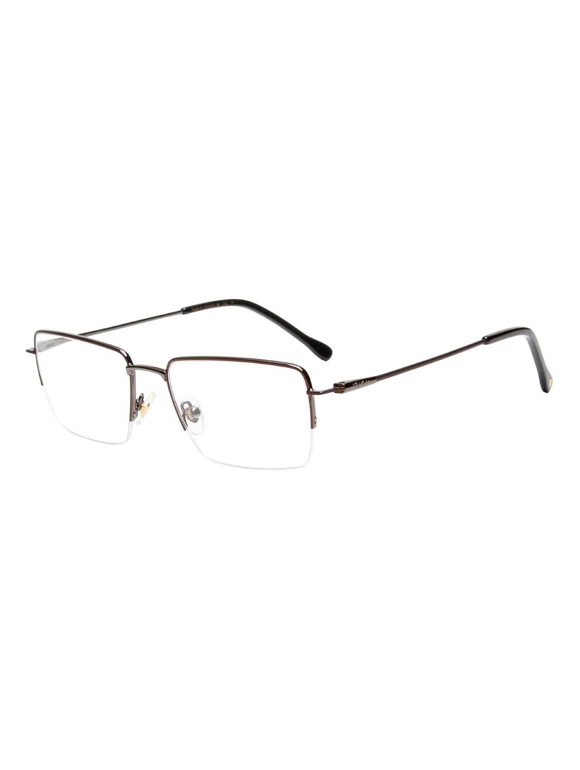 ted smith unisex brown half rim rectangle frame - 22615472 -  Standard Image - 2