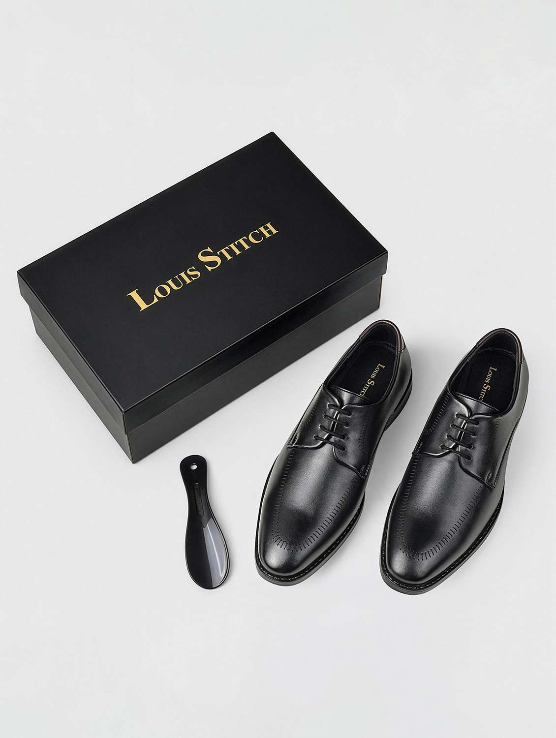 Men Textured Lace Up Oxford Shoes - 22615668 -  Standard Image - 2