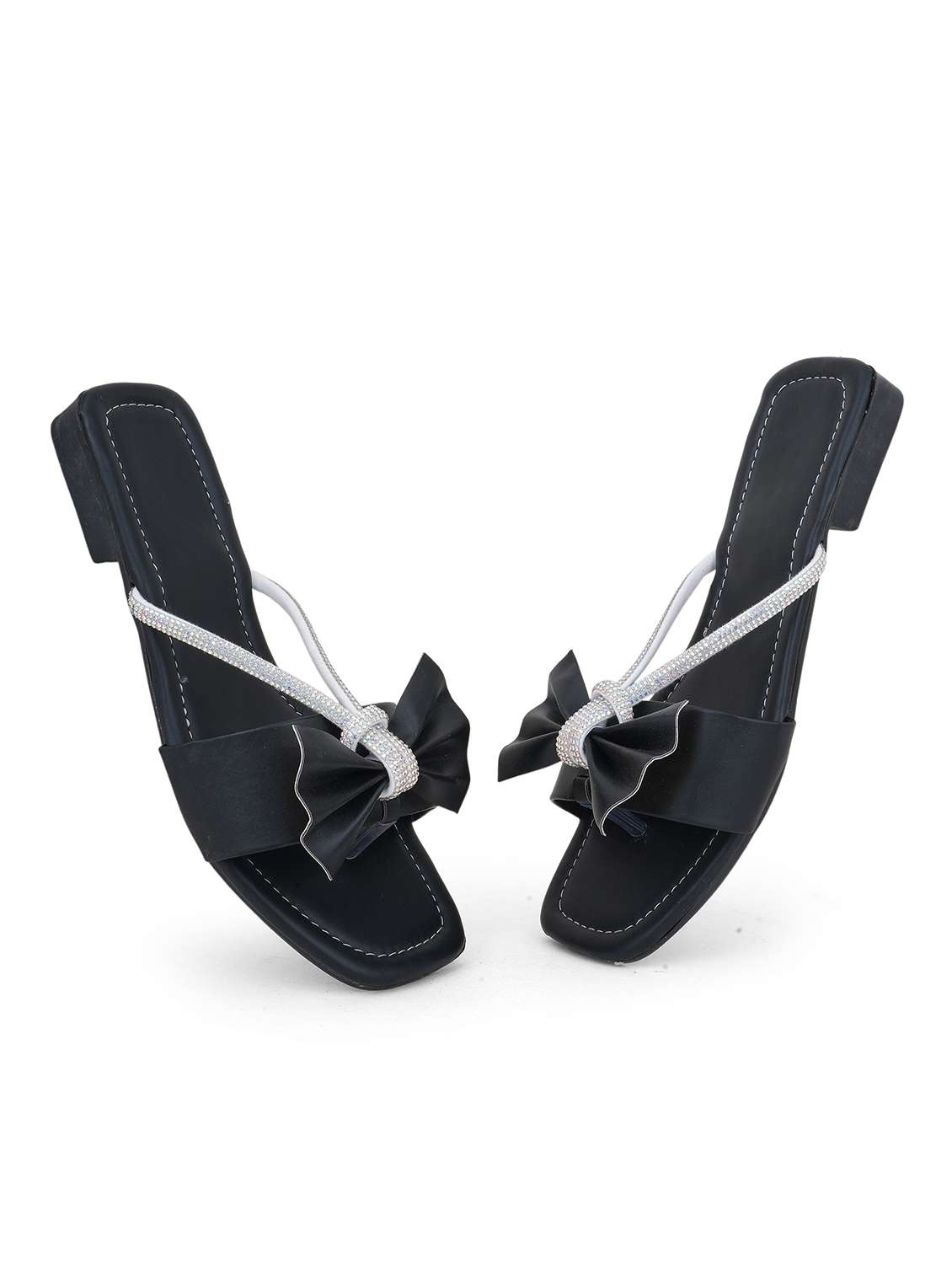 women embellished toe separator flats - 22616205 -  Standard Image - 2
