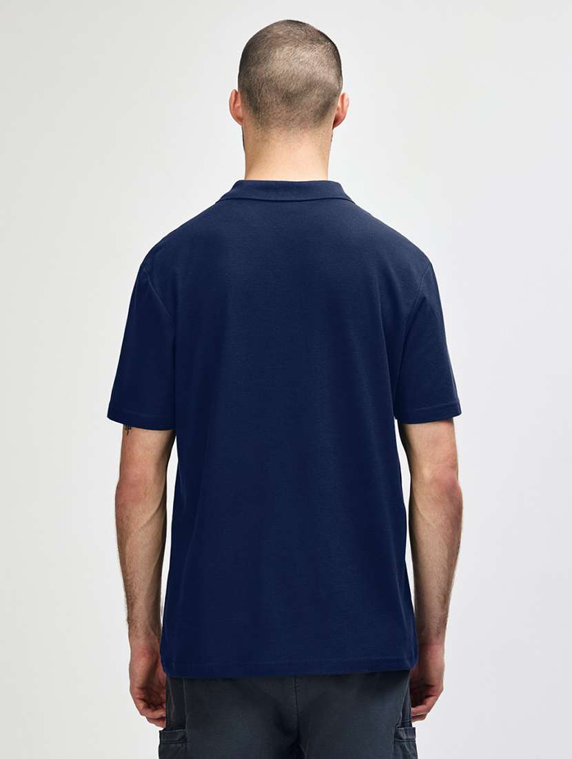 Men Pack Of 2 Solid Short Sleeve T-shirt - 22616618 -  Standard Image - 2