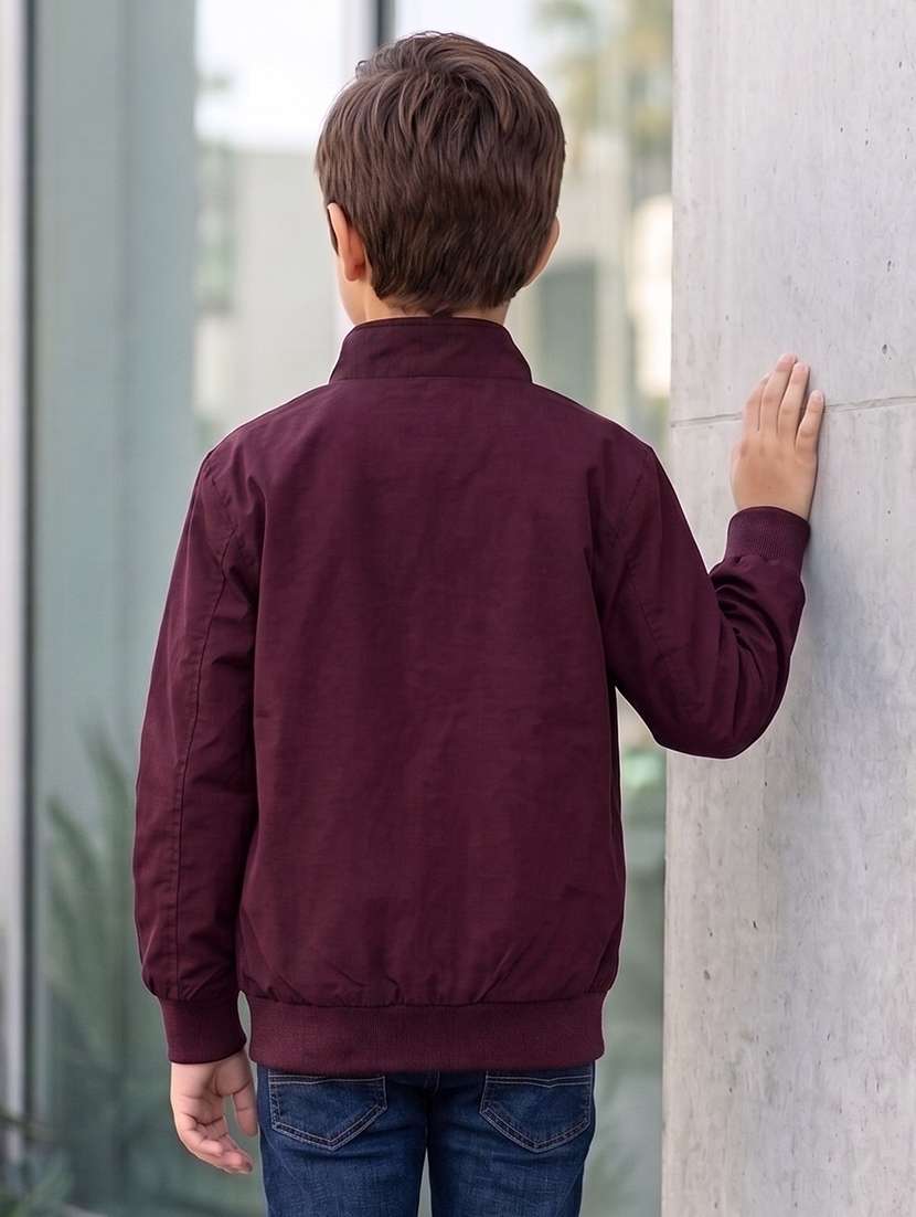 boys typographic long sleeves bomber jacket - 22616730 -  Standard Image - 2
