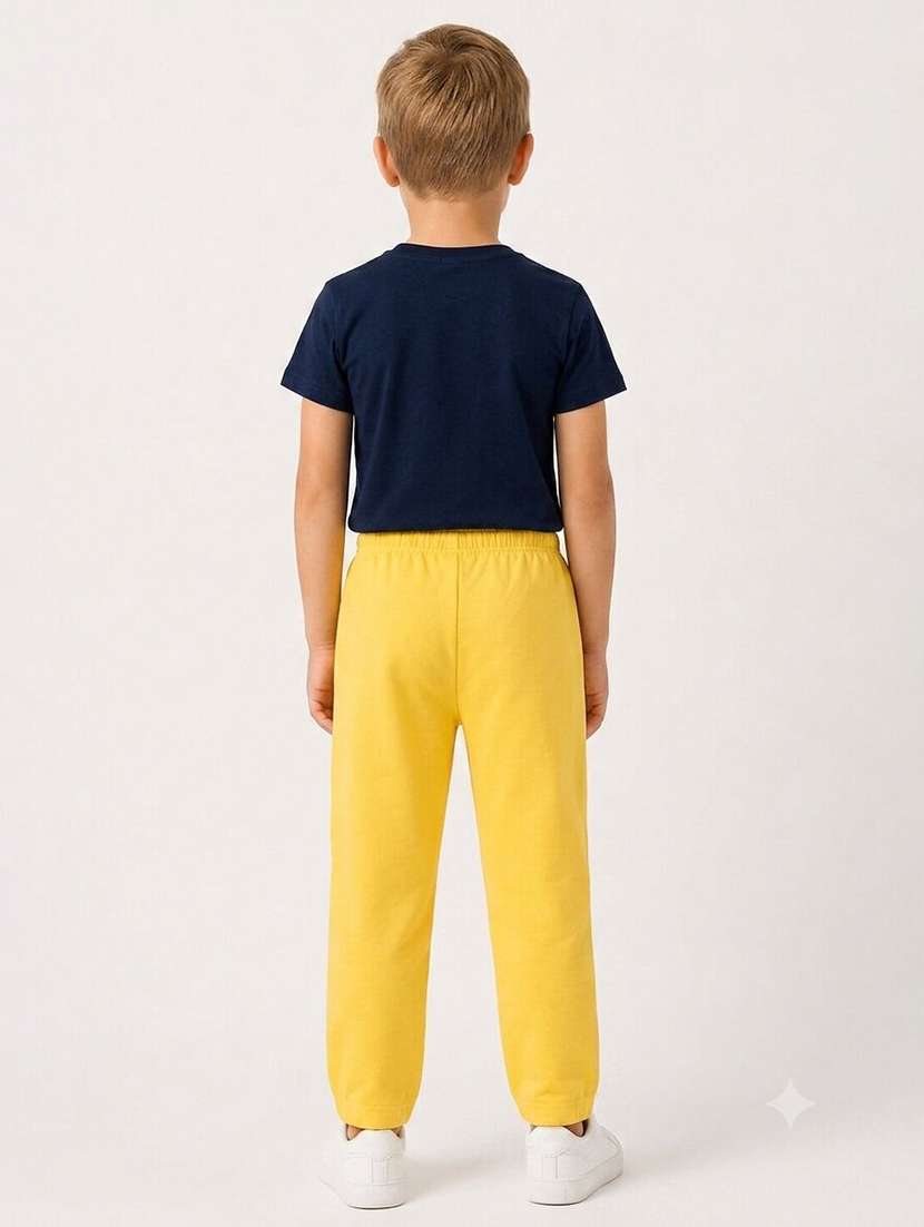 Boys Printed Mid Rise Regular Fit Track Pant - 22616759 -  Standard Image - 2