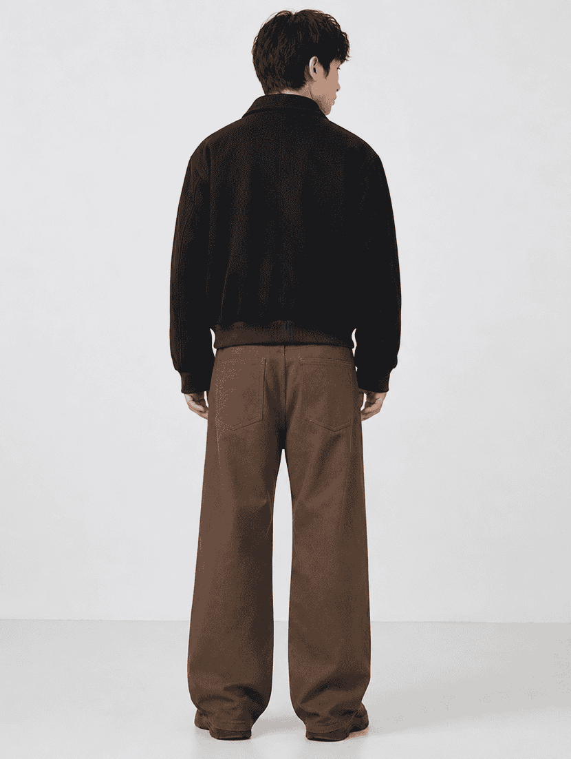 men solid mid rise baggy jeans - 22617079 -  Standard Image - 2