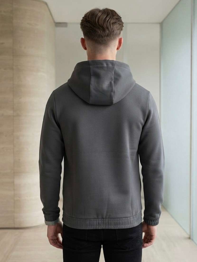Men Solid Long Sleeve Regular Fit Sweatshirt - 22618414 -  Standard Image - 2