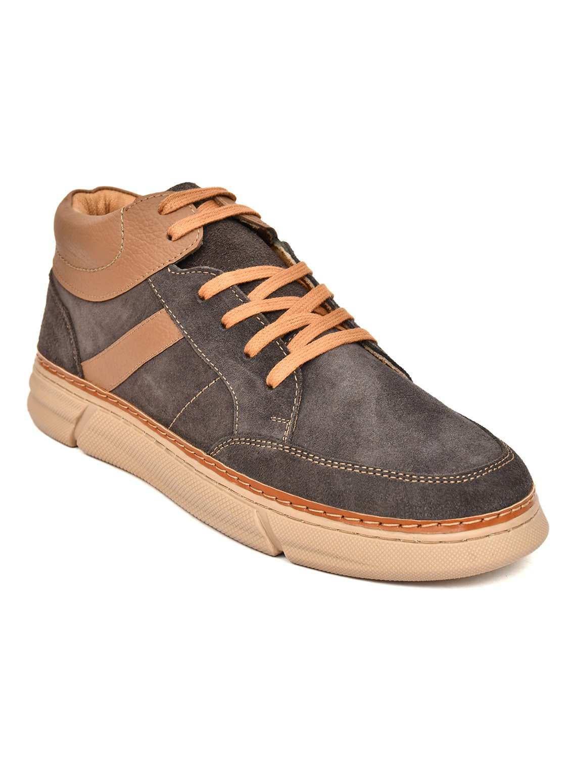 men colourblocked lace up low ankle boots - 22619341 -  Standard Image - 2