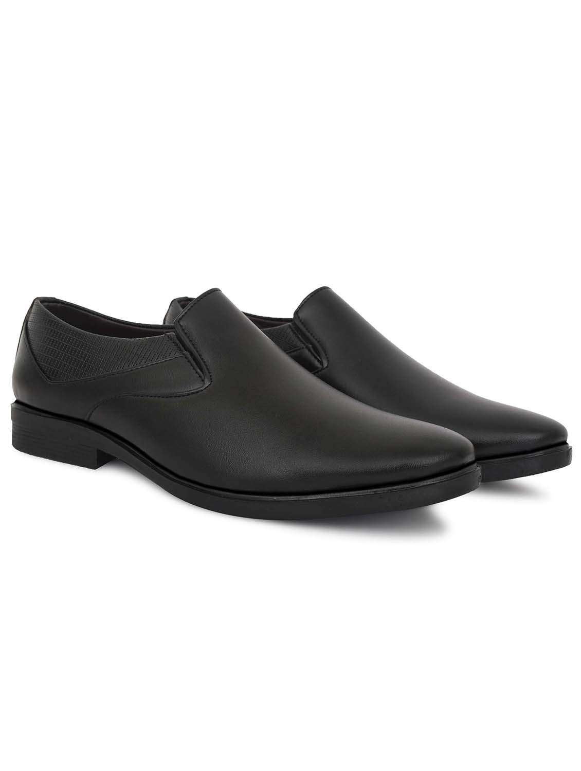 men solid slip on formal shoes - 22622122 -  Standard Image - 2
