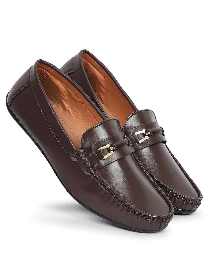 men solid slip on loafer - 22624732 -  Standard Image - 2