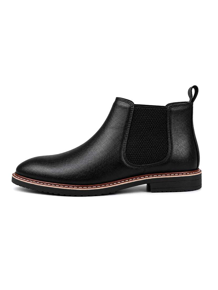 men solid low ankle boots - 22624739 -  Standard Image - 2