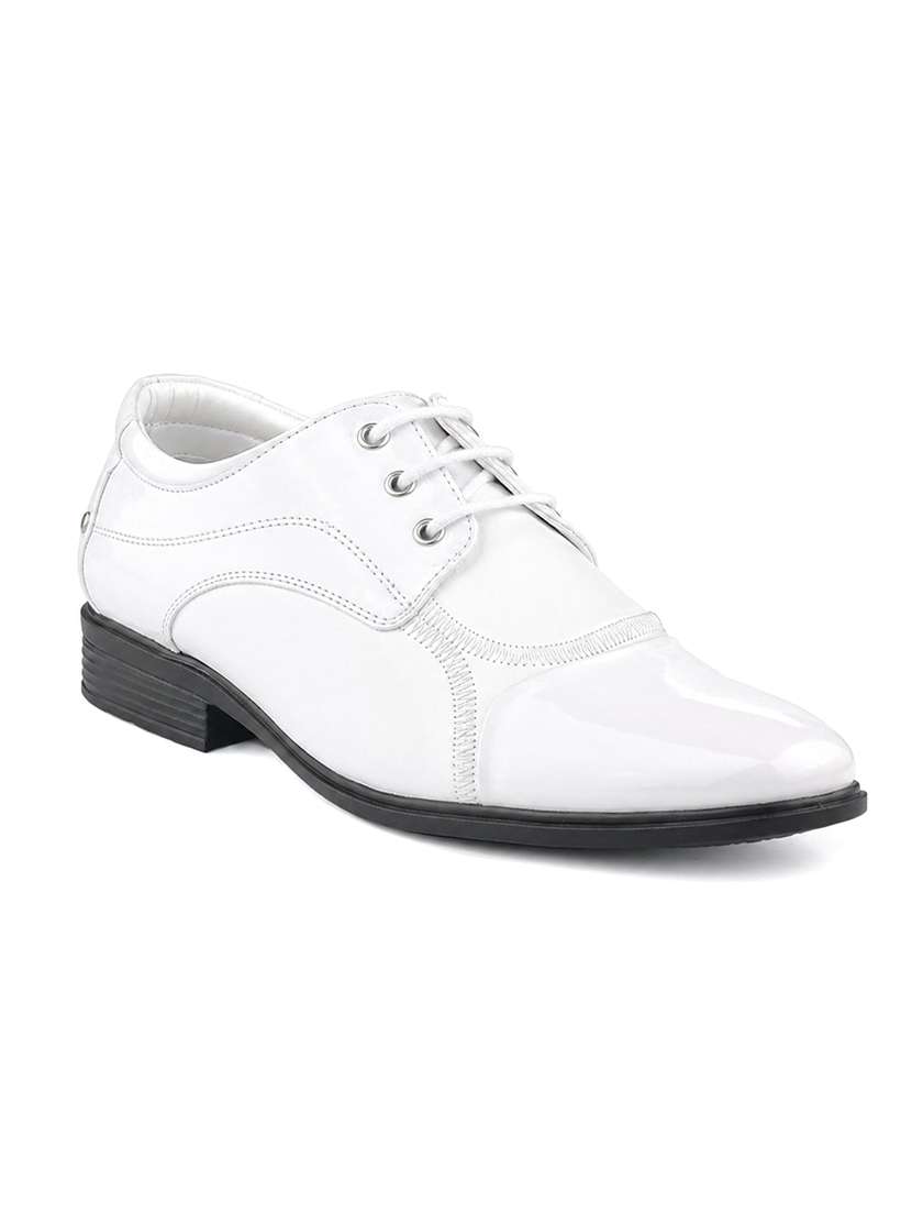 men solid lace up derby shoes - 22624744 -  Standard Image - 2