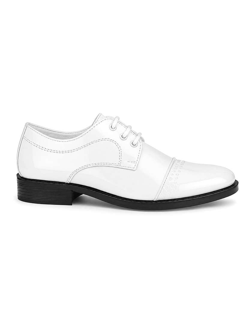 men solid lace up derby shoes - 22624747 -  Standard Image - 2