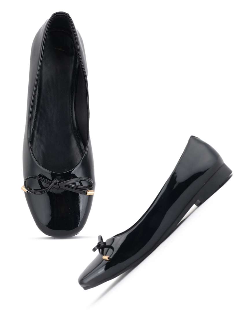 Women Solid Slip On Ballerina - 22627591 -  Standard Image - 2