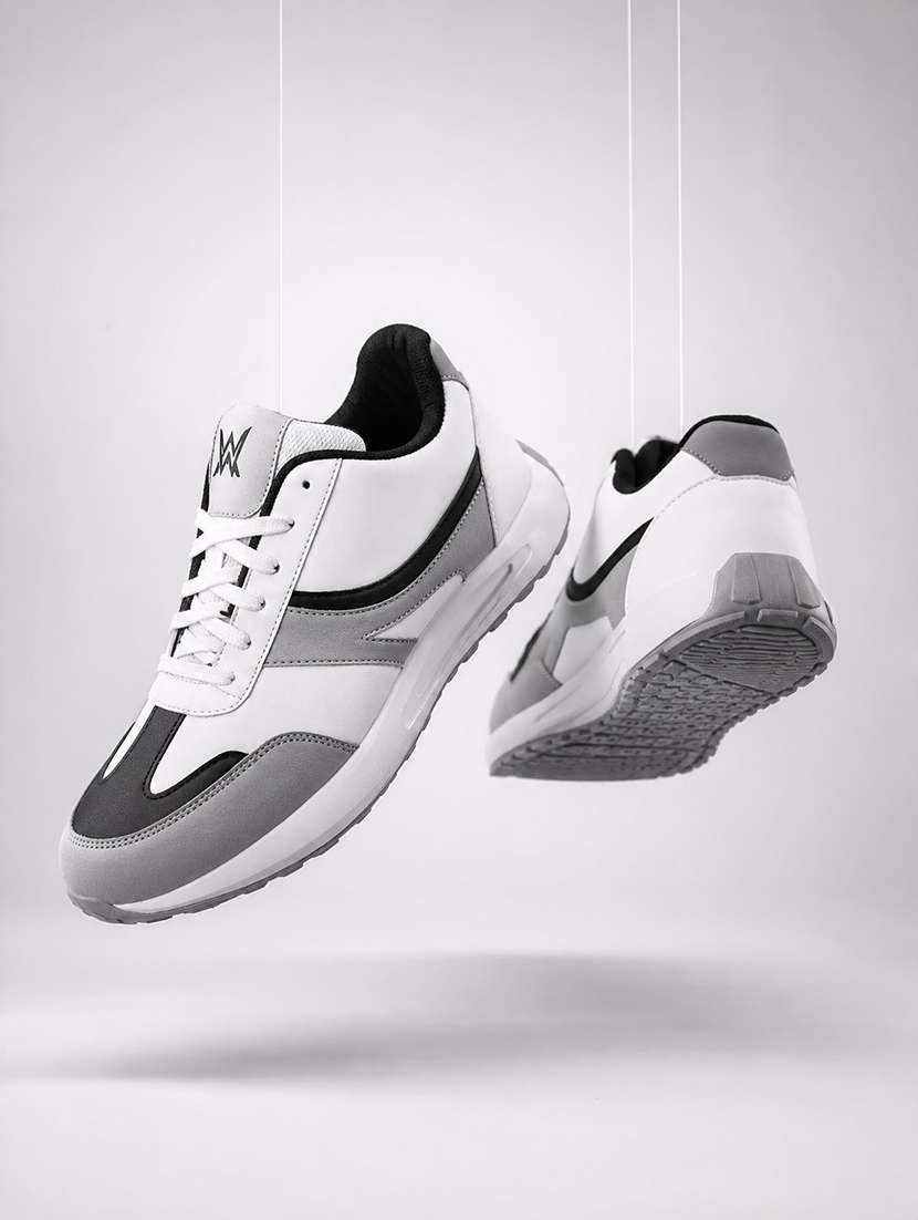 men colourblocked lace up sneaker - 22627642 -  Standard Image - 2