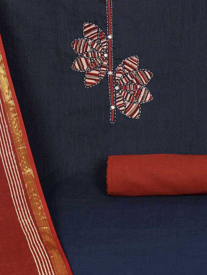 Women Printed Unstitched Suit Set - 22628003 -  Standard Image - 2