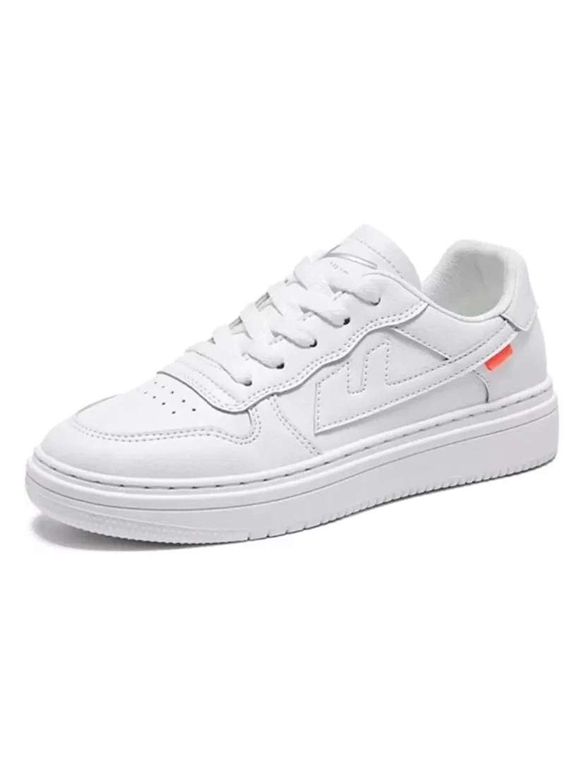 Men White Lace Up Sneaker - 22641069 -  Standard Image - 2
