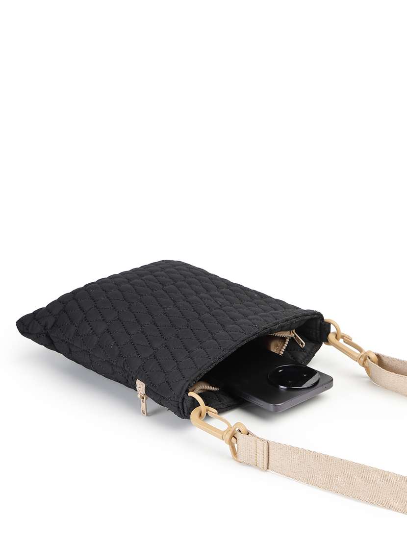 Women Textured Sling Bag With Adjustable Strap - 22642574 -  Standard Image - 2