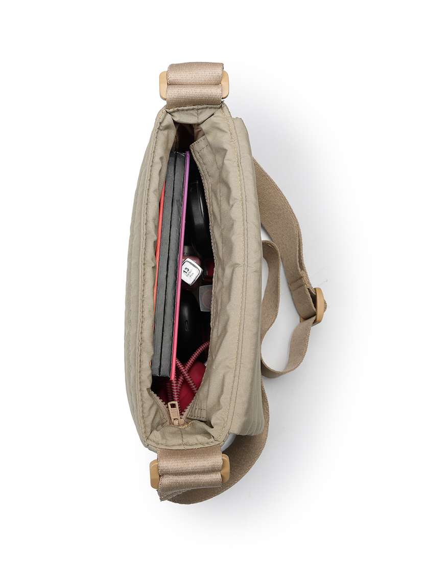 Women Textured Sling Bag With Adjustable Strap - 22642577 -  Standard Image - 2
