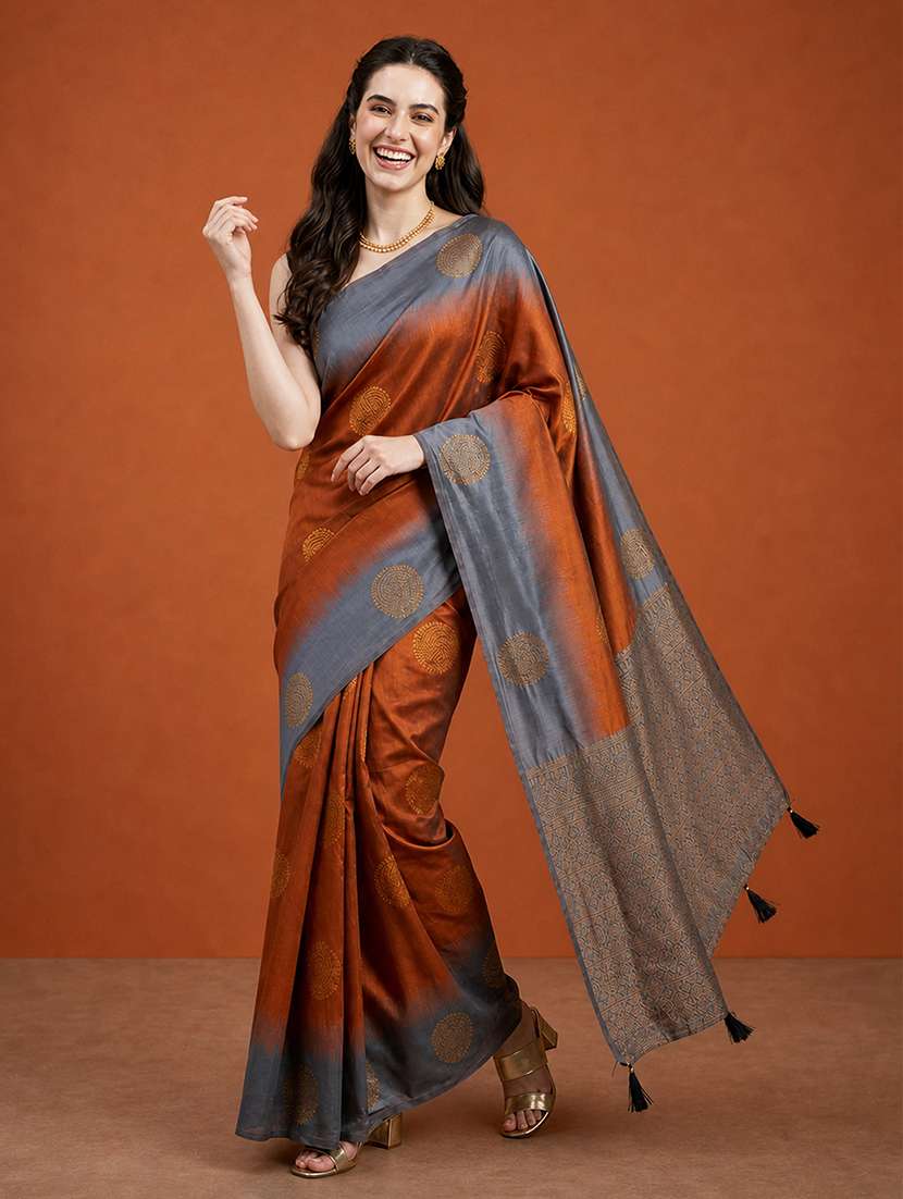 Women Self Design Banarasi Saree With Blouse - 22660857 -  Standard Image - 2