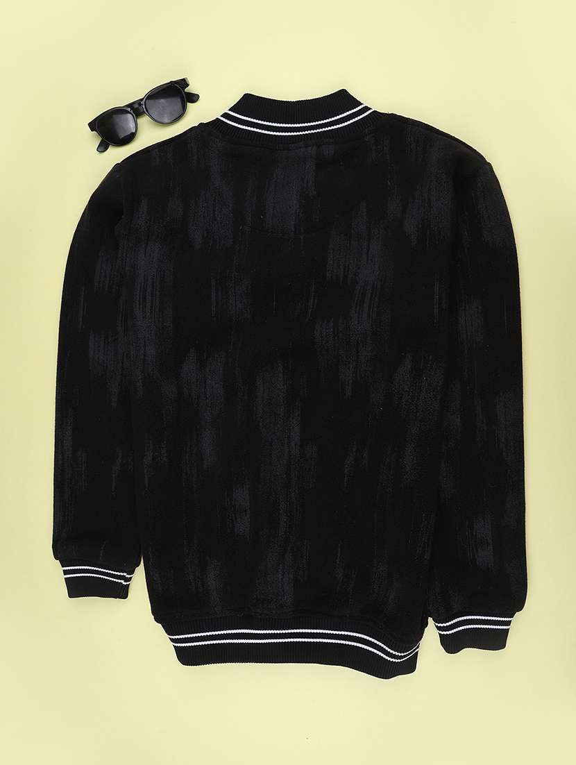 Boys Printed Long Sleeves Varsity Jacket - 22661385 -  Standard Image - 2