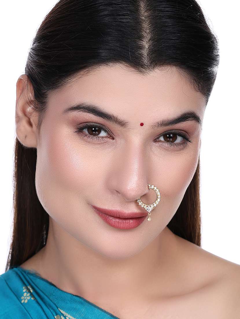 Gold-plated Crystal Nose Ring - 22662149 -  Standard Image - 2