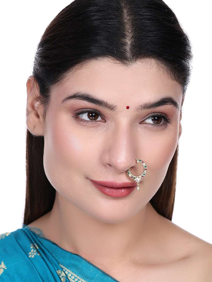 Gold-plated Crystal Nose Ring - 22662151 -  Standard Image - 2