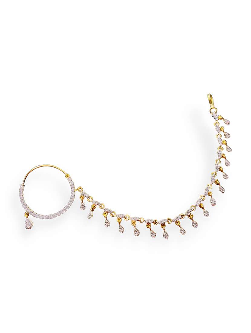 Women White Stone Naath - 22662183 -  Standard Image - 2