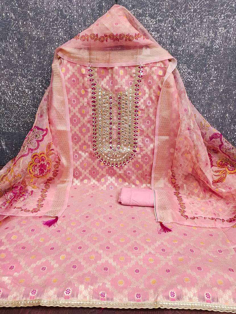 women self design unstitched suit set - 22662295 -  Standard Image - 2