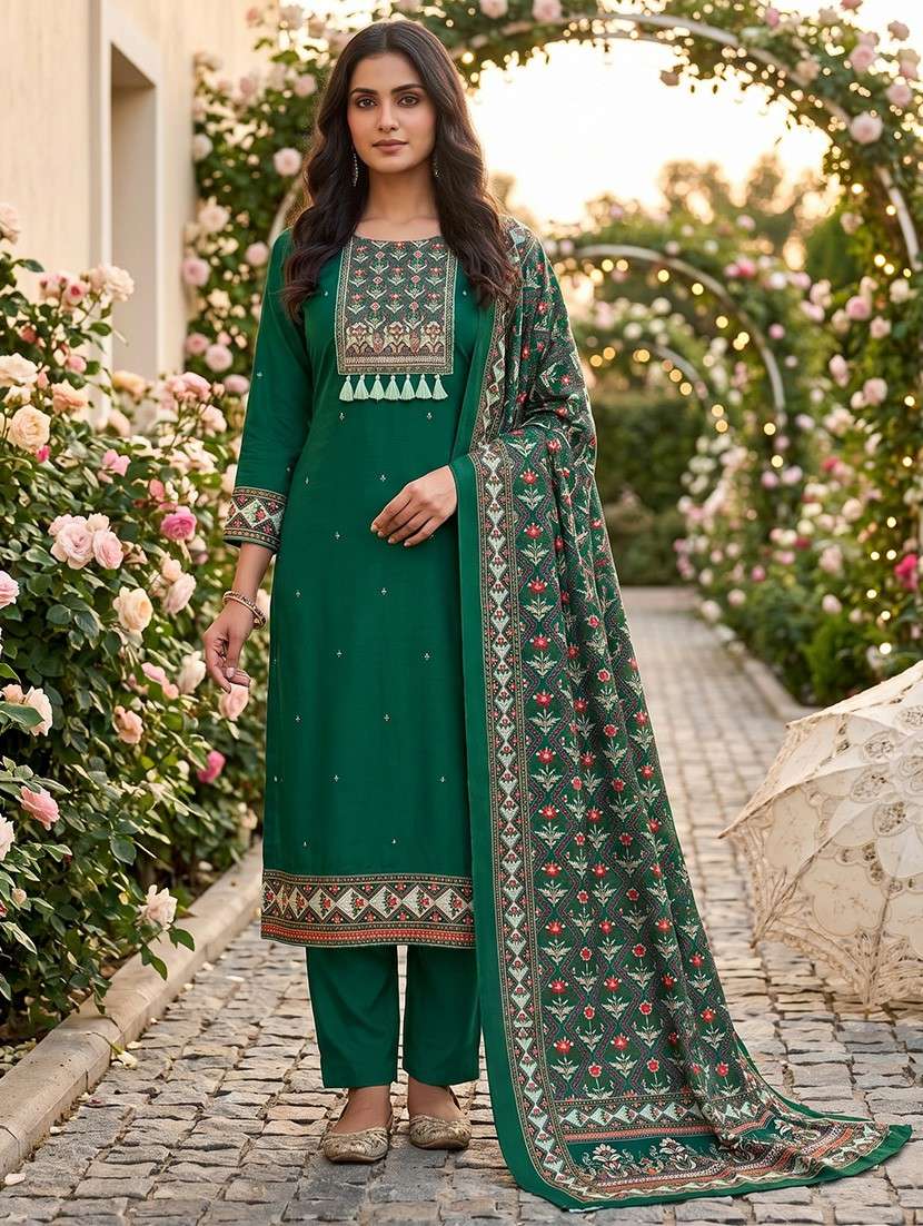 women printed unstitched suit set - 22662418 -  Standard Image - 2