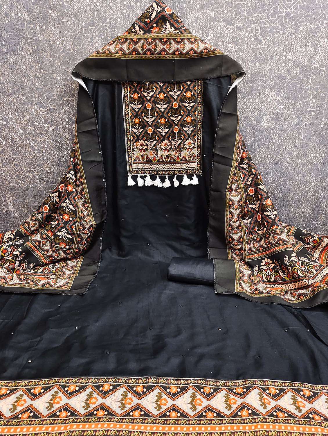women printed unstitched suit set - 22662419 -  Standard Image - 2