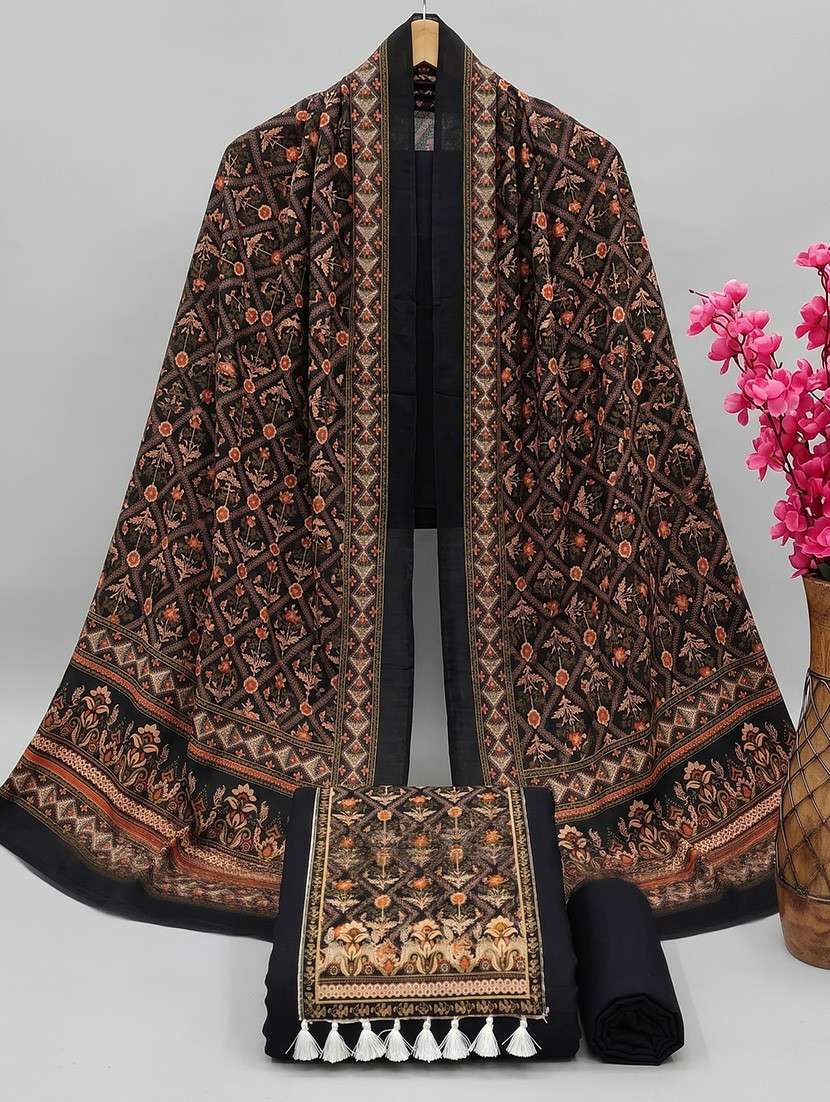 women printed unstitched suit set - 22662423 -  Standard Image - 2