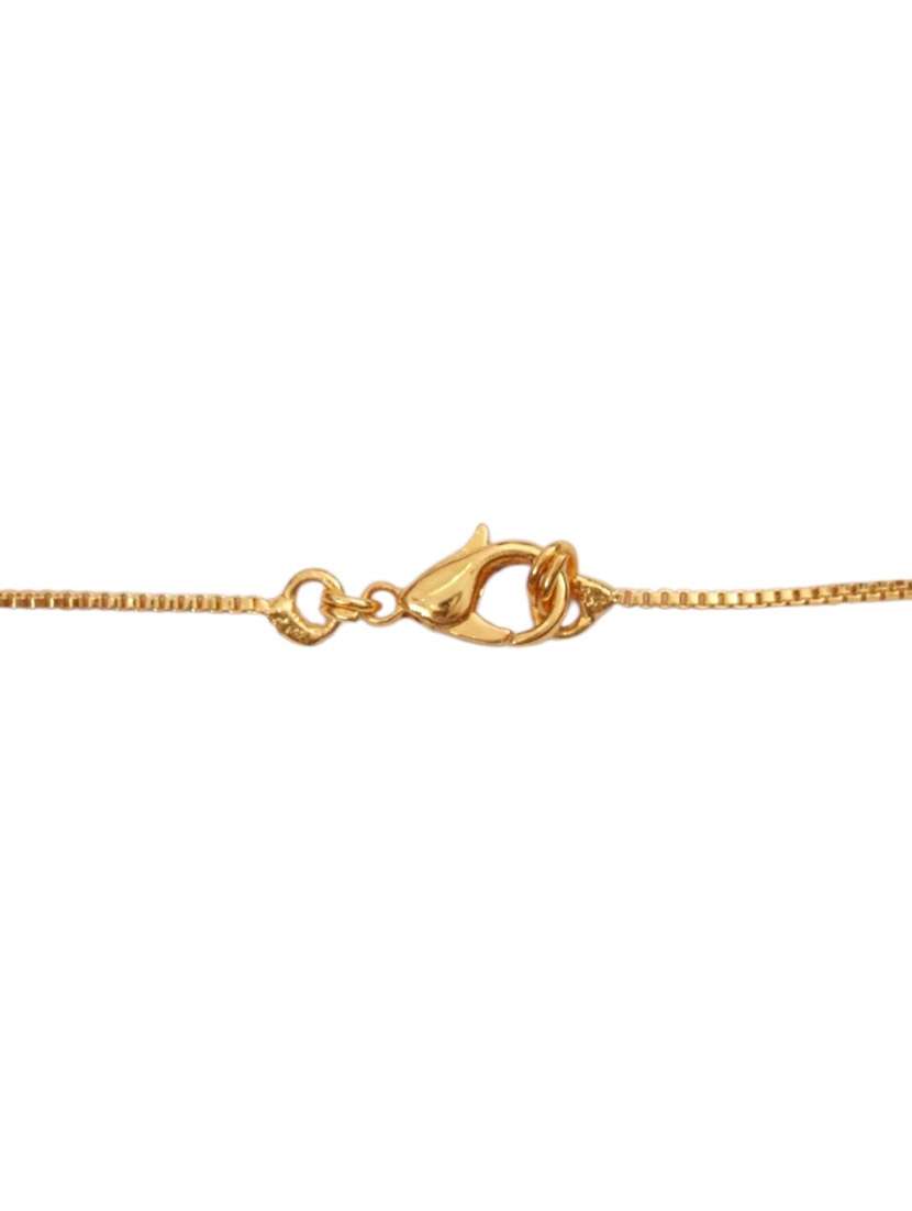 women gold plated brass necklace set - 22662450 -  Standard Image - 2