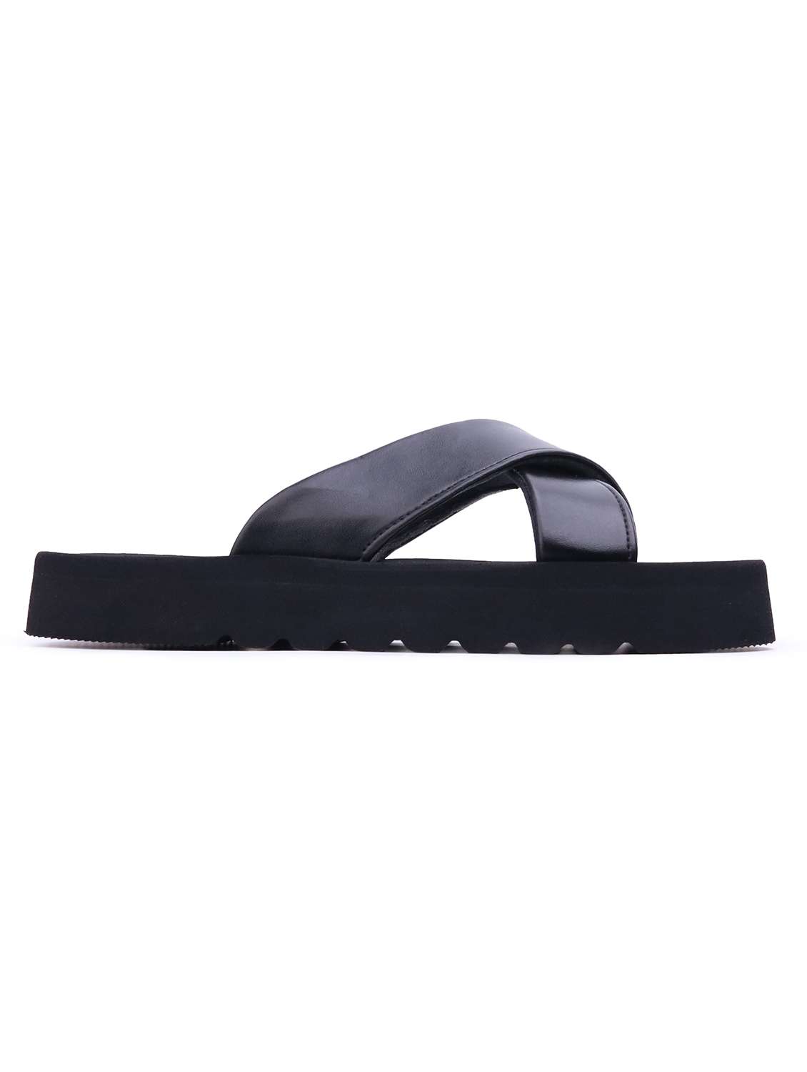 Men Solid Slip On Slider - 22664406 -  Standard Image - 2