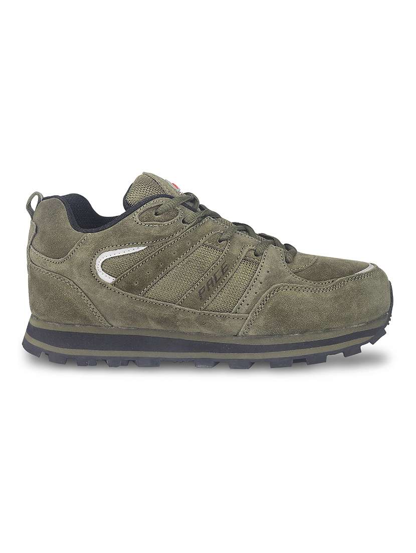 Men Solid Lace Up Sport Shoe - 22665461 -  Standard Image - 2