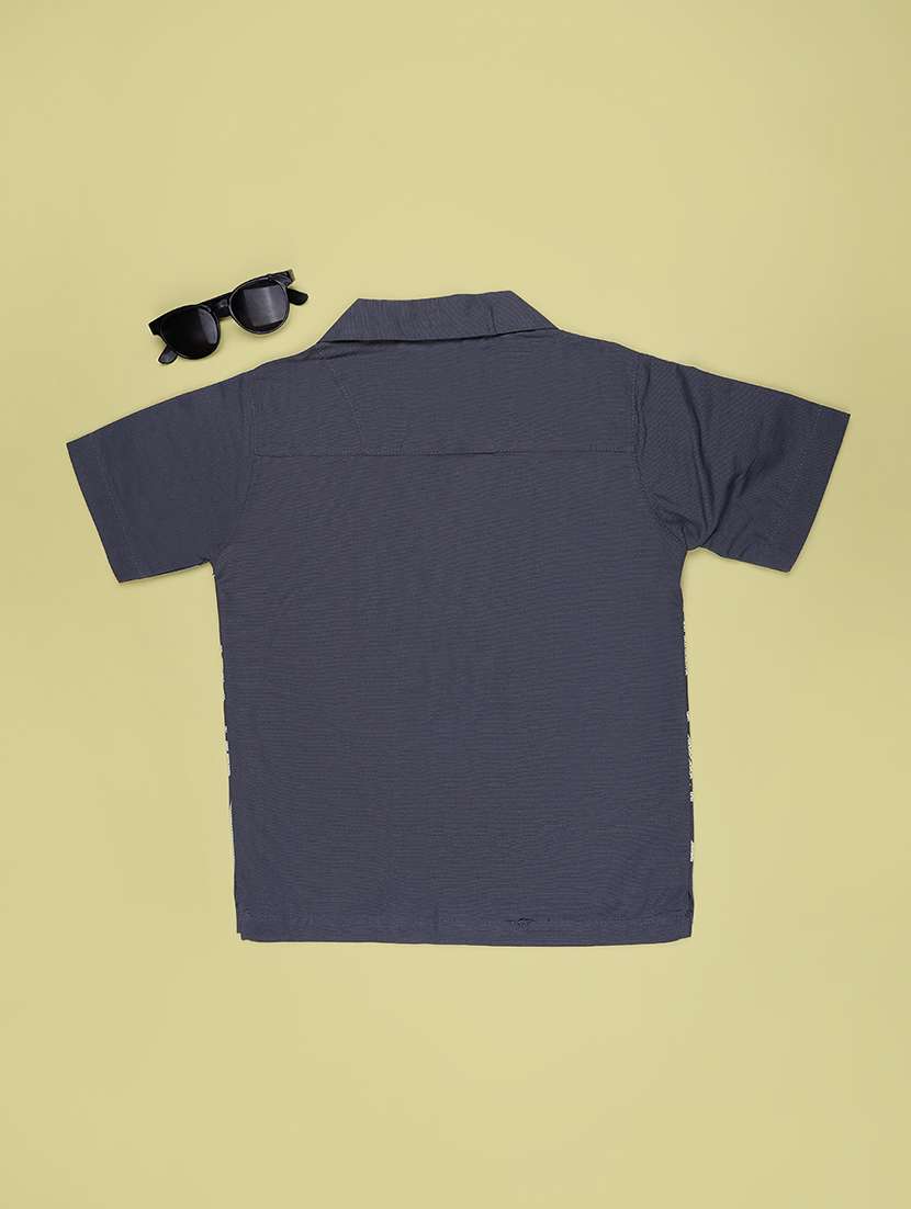 Boys Printed Short Sleeves Regular Shirt - 22665903 -  Standard Image - 2