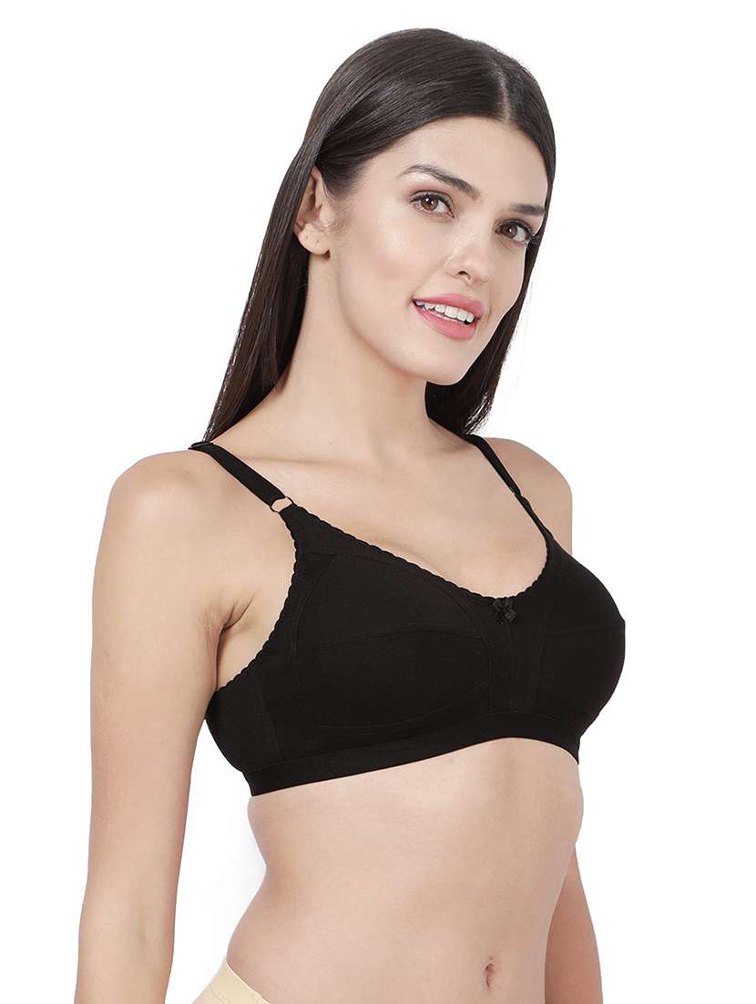 Women Solid Full Coverage Regular Bra - 22686887 -  Standard Image - 2