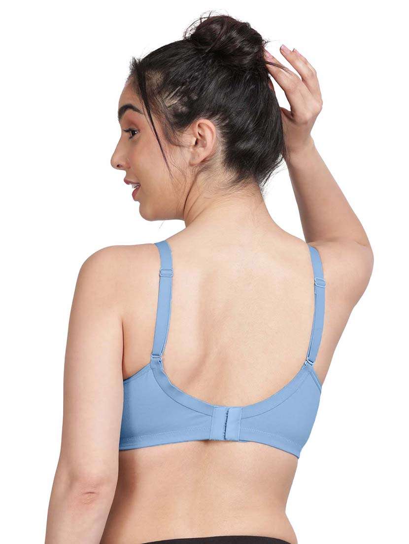 Women Solid Full Coverage T-shirt Bra - 22686913 -  Standard Image - 2