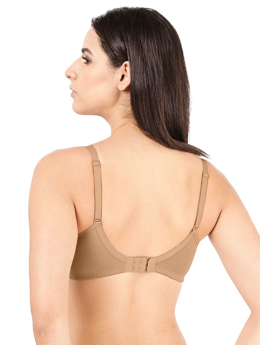 Women Solid Full Coverage T-shirt Bra - 22686915 -  Standard Image - 2