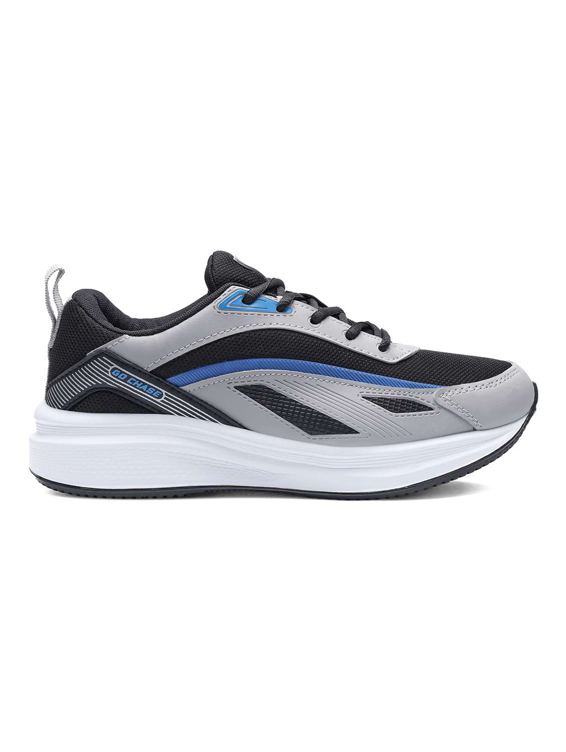 men textured lace up sports shoes - 22687722 -  Standard Image - 2