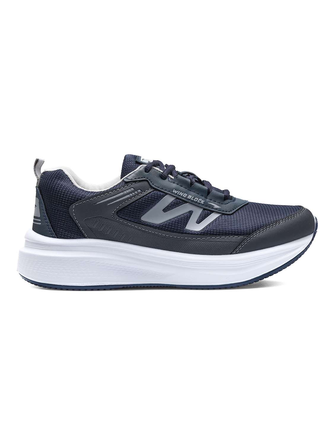 Men Textured Lace Up Sports Shoes - 22687731 -  Standard Image - 2