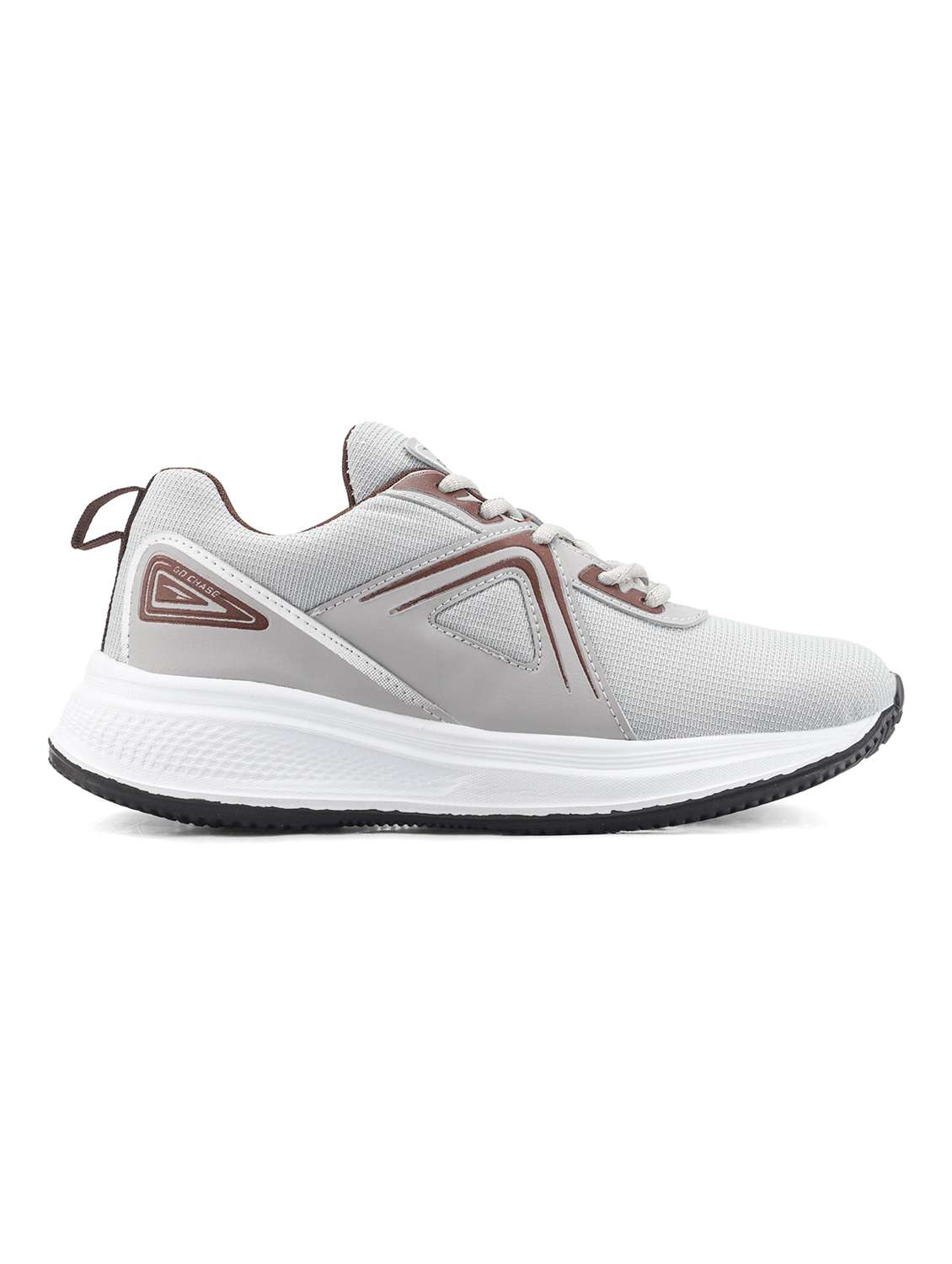 Men Textured Lace Up Sports Shoes - 22687733 -  Standard Image - 2