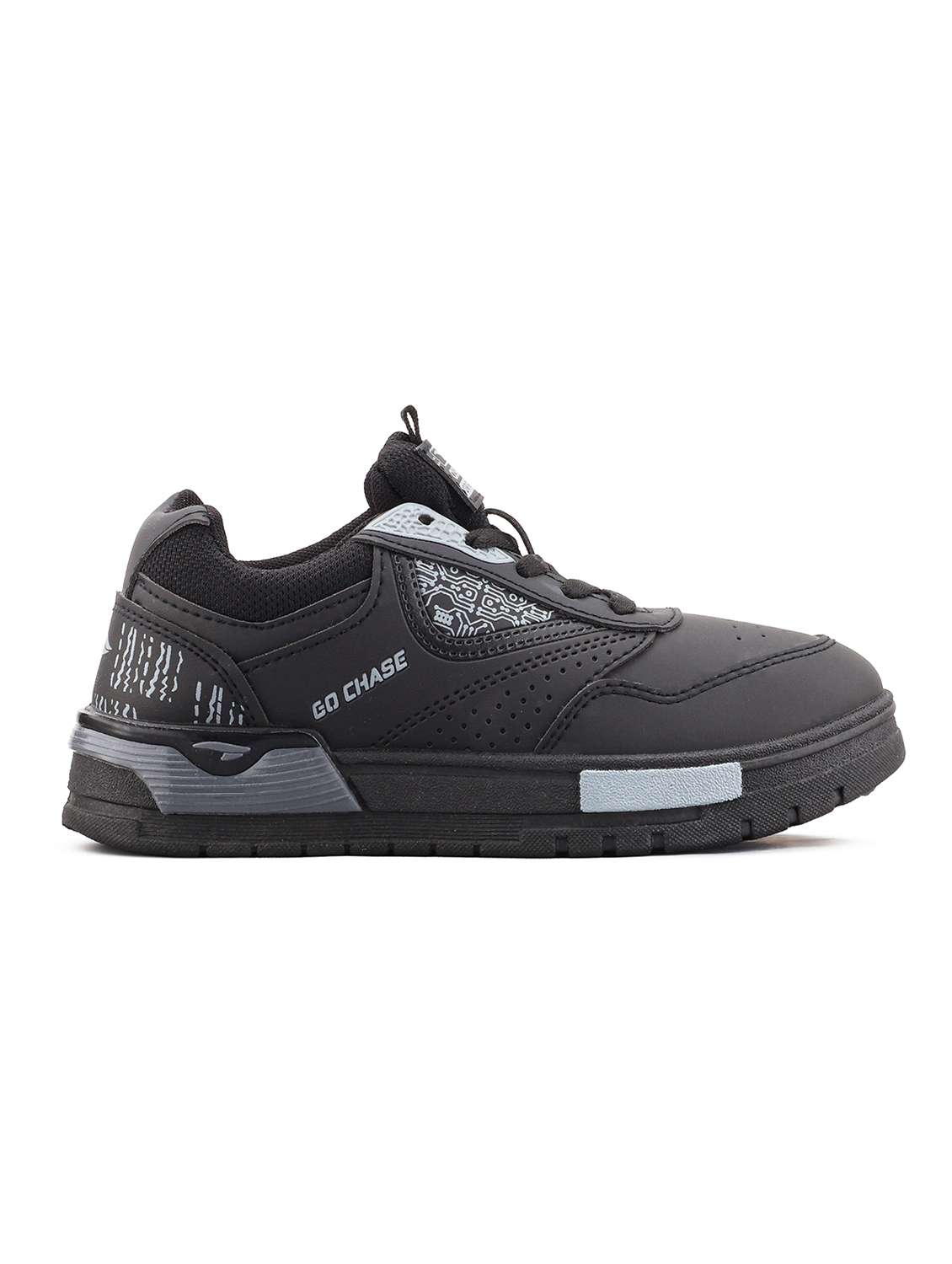 Boys Textured Lace Up Sneaker - 22687740 -  Standard Image - 2